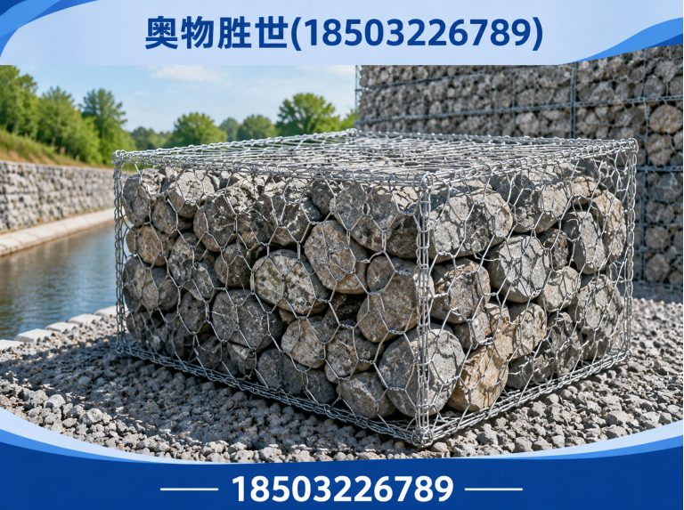 潜江镀锌石笼网展示图